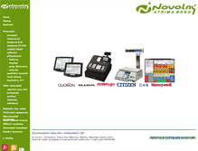 Tablet Screenshot of novotny-atrima.com